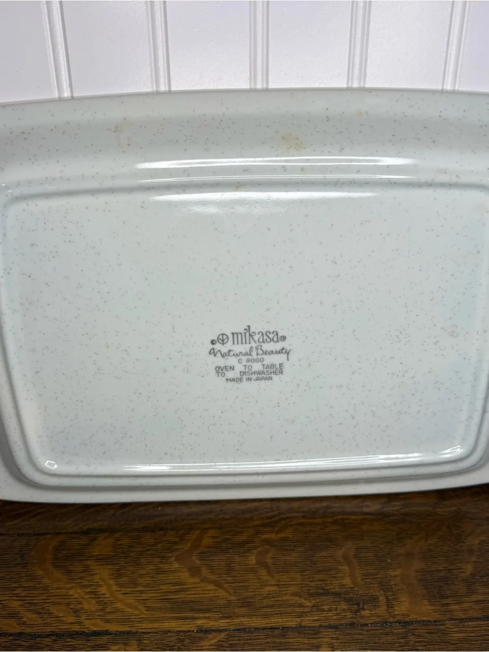 VTG 1976–1979 Mikasa Natural Beauty C9000 Serving Platter, Made in Japan IOB